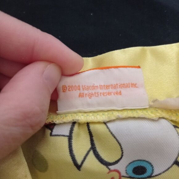 SPONGEBOB SQUARTPANTS BLANKET SNUGGIE KIDS YOUTH Size 6-8 NICKELODEON ROBE - Picture 4 of 7